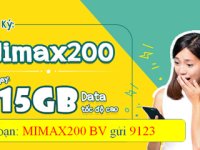 Đăng ký gói cước MIMAX200 Viettel tặng 15GB tốc độ cao, truy cập không giới hạn