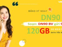 Cách đăng ký gói DN90 Viettel ưu đãi 120GB Data chỉ với 90k