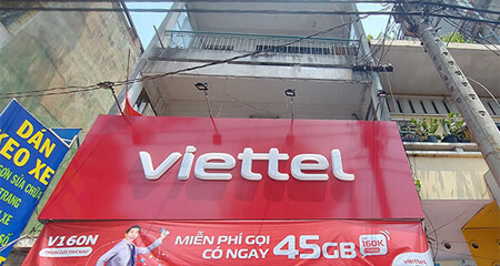Các cửa hàng Viettel Hồ Chí Minh phân bố khắp 24 quận huyện